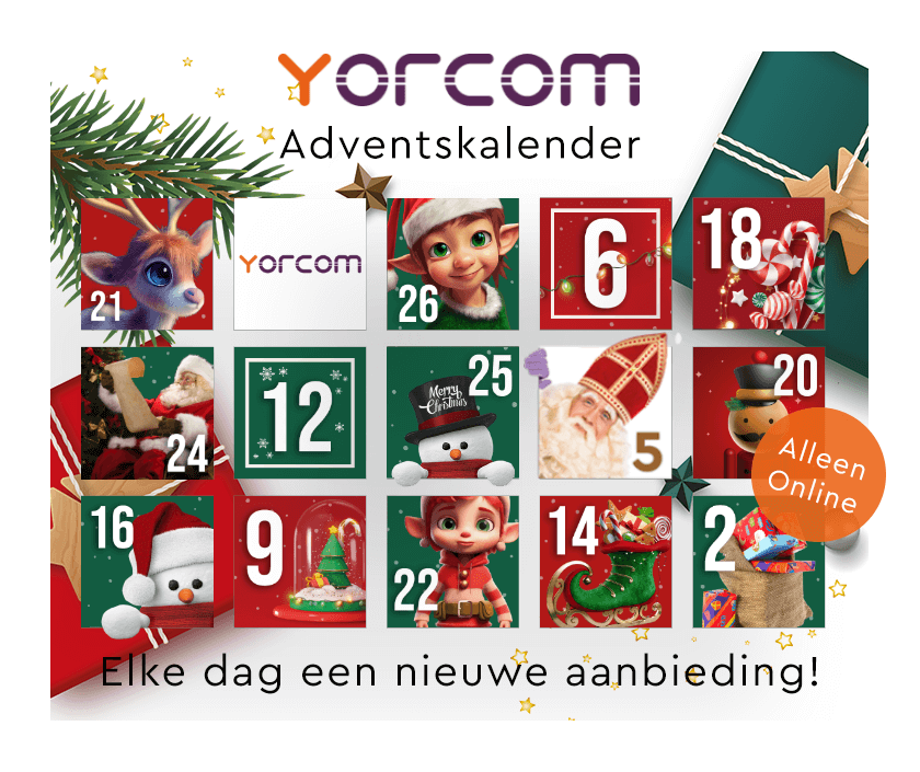 Ontdek de magie van december met de Yorcom digitale Adventskalender!
